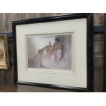 TWO FRAMED PRINTS AFTER SIR WILLIAM RUSSELL FLINT