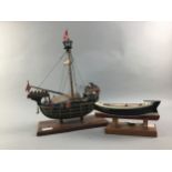 FIFE FISHING BOAT, A SCRATCH BUILT MODEL AND ANOTHER