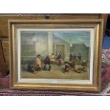 A FRAMED PRINT AFTER W. P. FRITH