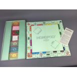 A VINTAGE MONOPOLY BOARD GAME