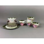 A REGENCY PART TEA SERVICE AND AN IMPERIAL PART TEA SERVICE