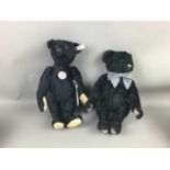 A STIEFF TITANIC COMMEMORATIVE BEAR ALONG WITH ANOTHER STEIFF BEAR