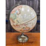 A MODERN TABLE TERRESTRIAL GLOBE