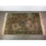 AN EASTERN EQUESTRIAN RUG