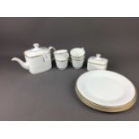 A ROYAL DOULTON ' GOLD CONCORD' PATTERN PART DINNER SERVICE