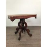 A VICTORIAN CENTRE TABLE