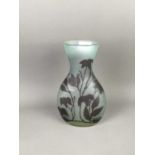 A CAMEO GLASS VASE