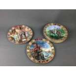 A LOT OF EIGHT ROYAL DOULTON KINGS AND QUEENS OF THE REALMS PLATES