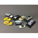 A COLLECTION OF CORGI, LLEDO, OXFORD AND MATCHBOX MODEL VEHICLES