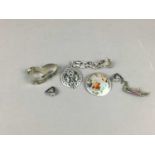 A COLLECTION OF VINTAGE SILVER JEWELLERY