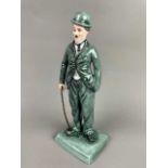 A ROYAL DOULTON FIGURE OF CHARLIE CHAPLIN