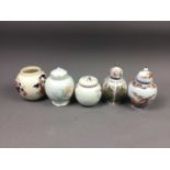 A COLLECTION OF GINGER JARS