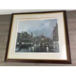 REFLECTIONS ON BRIDGETON CROSS CIRCA 1938, A LIMITED EDITION PRINT