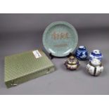 A NORITAKE POT POURRI AND OTHER ASIAN CERAMICS