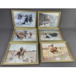 A LOT OF SIX PRINTS AFTER FREDERIC REMINGTON