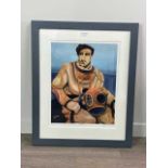 A FRAMED PRINT AFTER JOSIMO, DON JUAN