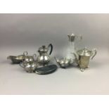 A LOT OF SILVER PLATED WARE