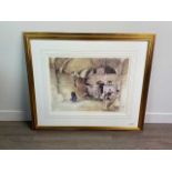 A LIMITED EDITION LITHOGRAPH AFTER SIR WILLIAM RUSSEL FLINT