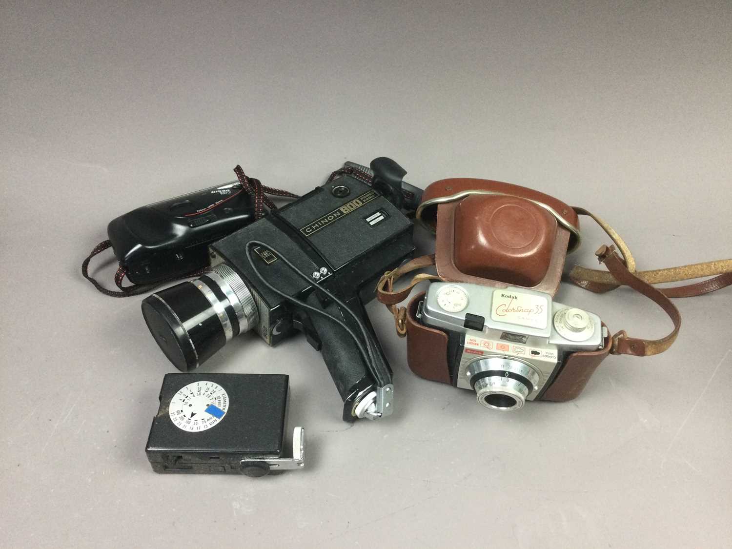 A COLLECTION OF CAMERAS