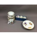 A ROYAL WORCESTER 'EVESHAM' PATTERN PATTERN TEA AND DINNER SERVICE