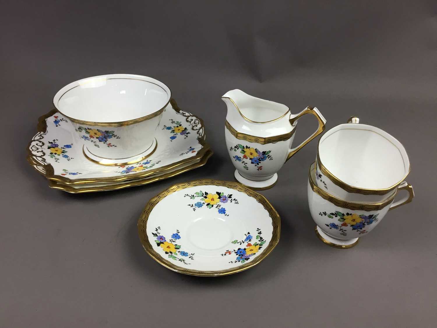 A TUSCAN PART TEA SERVICE