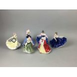 A COLLECTION OF SIX ROYAL DOULTON FIGURES