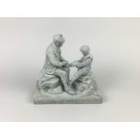 AN ISDALE & McCALLUM'S SOAP WORKS ADVERTISEMENT CAST METAL FIGURE