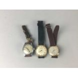 A GENT'S SMITHS IMPERIAL WRIST WATCH ALONG WITH TWO OTHERS