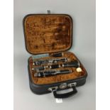 A CORTON CLARINET IN FITTED CASE
