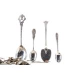 A COLLECTION OF SILVER SPOONS
