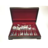 A COMPOSITE SUITE OF SILVER CUTLERY