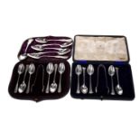 A SET OF SIX VICTORIAN SCOTTISH SILVER TEASPOONS