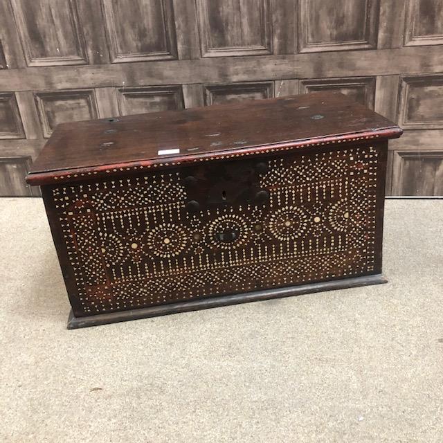 A MOORISH WOODEN OBLONG CHEST - Image 2 of 2