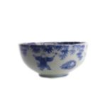 A CHINESE BLUE AND WHITE CIRCULAR BOWL