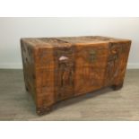 A CHINESE CAMPHORWOOD BLANKET CHEST