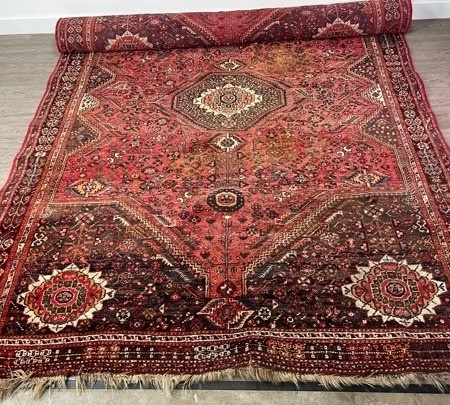 AN EASTERN BORDERED RUG