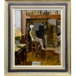 ARTISTS MODEL, AN OIL BY KEN HOWARD