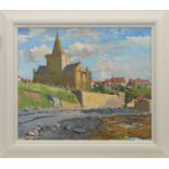 ST. MONANS AULD KIRK, AN OIL BY DOUGLAS LENNOX