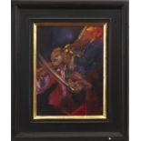 FIDDLE '99, ALISDAIR FRASER, AN OIL BY GAIL WENDORF