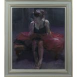 AFTER THE DANCE, AN OIL BY MARION DRUMMOND