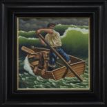 WORSE THINGS HAPPEN AT SEA, AN OIL BY GRAHAM MCKEAN