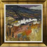 CAPILERIA, SPAIN, AN OIL BY SHEILA MACMILLAN