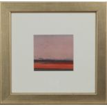 KINTYRE SUNSET, A WATERCOLOUR BY BILL WRIGHT