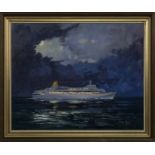 THE LOVE BOAT, AN OIL BY JAMES ORR