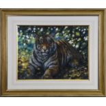 TIGER, A PASTEL BY JOEL KIRK