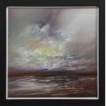 WINDSWEPT SKY II, AN OIL BY PHILIP RASKIN