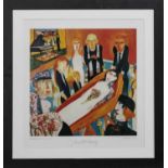 CHINESE REQUIEM, A LITHOGRAPH BY JOHN BELLANY