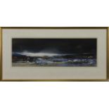 RANNOCH MOOR, A WATERCOLOUR BY TOM SHANKS