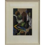 STILL LIFE WITH PAWN, A PASTEL BY TOM MACDONALD