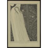 COME LOVELY AND SOOTHING DEATH, A PENCIL SIGNED LITHOGRAPH BY HANNAH FRANK